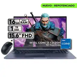 Falabella PORTATIL VIVOBOOK INTEL CORE I7 13620H 16GB RAM 1TB SSD 16 FHD oferta