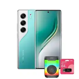 Falabella Celular TECNO Camon 40 Pro 256GB Verde + Parlante Jaltech + Memoria USB ADATA 64GB oferta