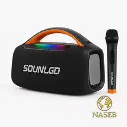 Falabella Parlante Bluetooth Premium Micrófono Luces Led Karaoke oferta