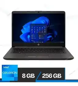 Falabella Portátil 240 G9 Intel Celeron N4500 8GB RAM 256GB SSD Pantalla 14 HD Negro práctico oferta