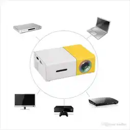 Falabella Mini proyector LED portátil Yg-300 Full HD 600 lúmenes USB Hdm oferta