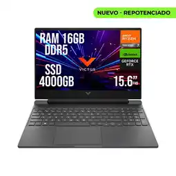 Falabella VICTUS AMD RYZEN 7 7445HS RTX 4050 6GB SSD 4TB RAM 16GB LED 15,6 FHD 144Hz oferta