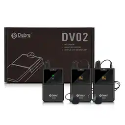 Falabella Microfono Inalambrico Debra DV02 dual oferta