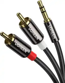 Falabella Cable Auxiliar De Audio Jack 3.5 mm a 2RCA Macho A Macho 2m oferta