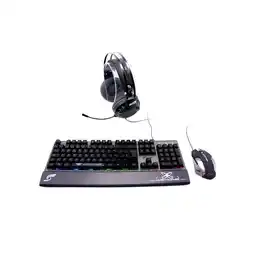 Falabella COMBO GAMER TECADO + MOUSE + DIADEMA RGB oferta