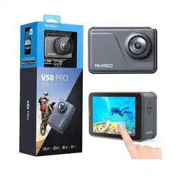 Falabella Videocámara V50 Pro 4K NTSCPAL Color Gris oferta