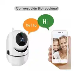 Falabella Camara de Seguridad IP 360° con 1 Antena Conexion Wifi Vision Nocturna App V380 oferta