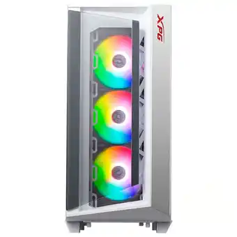 Falabella Chasis Caja Atx Gamer Cruiser Blanca Argb Vidrio Templado oferta