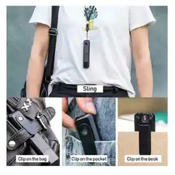 Falabella Camara Grabadora Espía Full HD Bodycam Audio Video Portatil Seguridad oferta