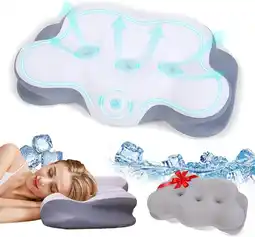 Falabella Almohada De Espuma Viscoelástica Ortopédica Cuello Y Hombro oferta