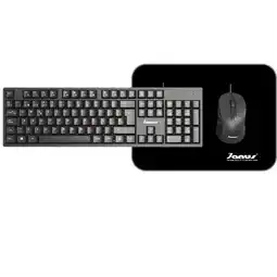 Falabella Combo Teclado Mouse Alambrico K841+m377 Teclado Negro oferta