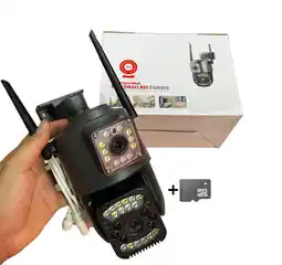 Falabella Camara exteriores Ptz de seguridad con doble lente Wifi + SD 64 GB oferta