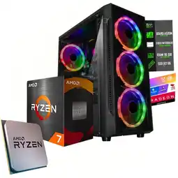 Falabella TORRE GAMER RYZEN 7 5700G 32GB RAM RTX 3050 6GB 1TB SSD BOARD A520M oferta