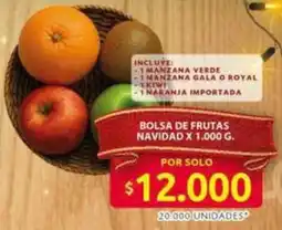 Ara Bolsa de frutas navidad oferta