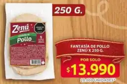 Ara Zenú fantasía de pollo oferta
