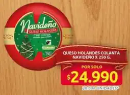Ara Navideño queso holandes colanta oferta
