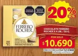 Ara Ferrero rocher chocolate oferta