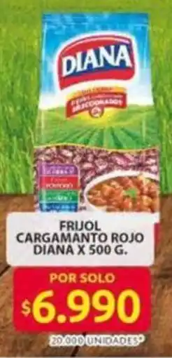 Ara Diana frijol cargamanto rojo oferta