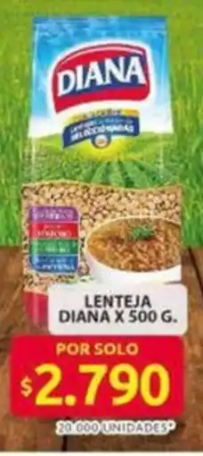 Ara diana lenteja oferta