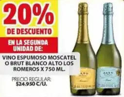 Ara Vino espumoso moscatel o brut blanco alto los romeros oferta