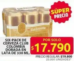 Ara Club colombia cerveza dorada en lata oferta