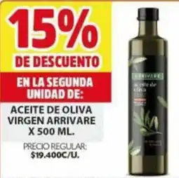 Ara Aceite de oliva virgen arrivare oferta