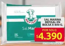 Ara Sal marina refisal en bolsa oferta