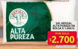 Ara Sal refisal alta pureza en bolsa oferta