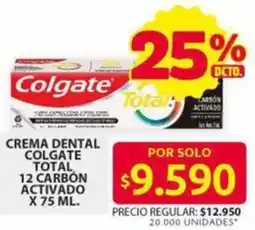 Ara Colgate total crema dental oferta