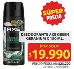 Ara Axe desodorante green geranium oferta