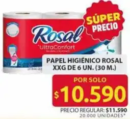 Ara Rosal papel higiénico xxg oferta
