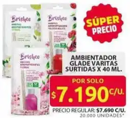 Ara Ambientador glade varitas surtidas oferta