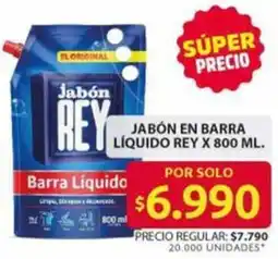 Ara Jabón rey en barra líquido oferta