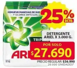 Ara Ariel detergente oferta