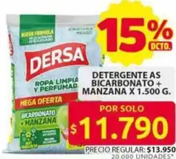 Ara Dersa detergente as bicarbonato + manzana oferta