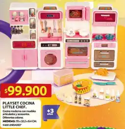 Ara Playset cocina little chef oferta