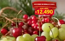 Ara Uva verde sin semilla oferta