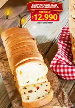 Ara Panettone santa clara con frutas talado oferta