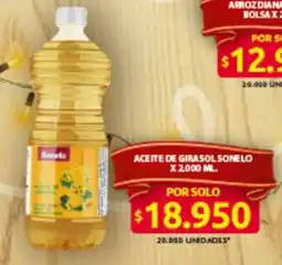 Ara Aceite de girasol sonelo oferta