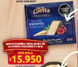 Ara De la cuesta queso español tres leches placeres oferta