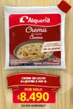 Ara Alquería crema de leche oferta