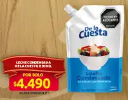 Ara De la cuesta leche condensada oferta