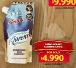 Ara Picante klanens suero oferta