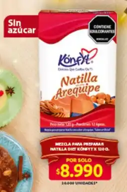 Ara Konfyt mezcla para preparar natilla diet oferta