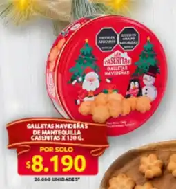 Ara Galletas navideñas de mantequilla caseritas oferta
