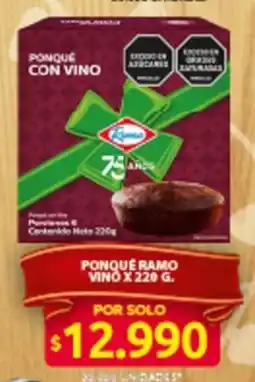Ara Ponque con vino oferta
