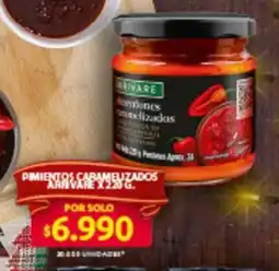 Ara Pimientos cabaneuzados arrivare oferta