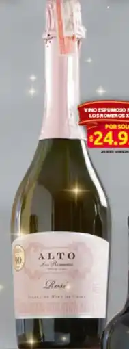 Ara Alto vino espumoso rose los rower oferta