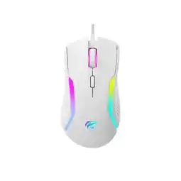 Falabella MOUSE GAMER RGB 8000DPI USB HAVIT MS1033 BLANCO GAMER 9 BOTONES oferta