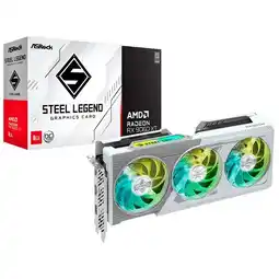 Falabella Tarjeta De Vídeo AMD Radeon Steel Legend RX9060XT 16GB RGB oferta